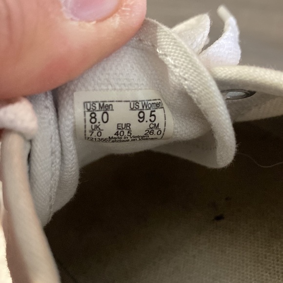 Vans white sneakers - Picture 5 of 5